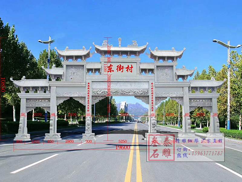 石雕欄桿、石拱橋、石欄桿