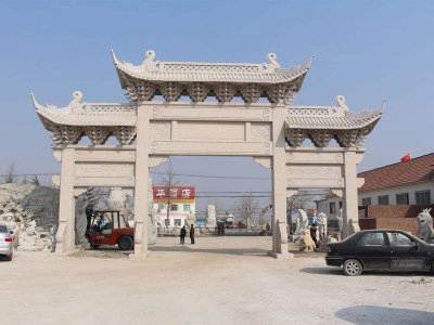 石雕欄桿、石拱橋、石欄桿