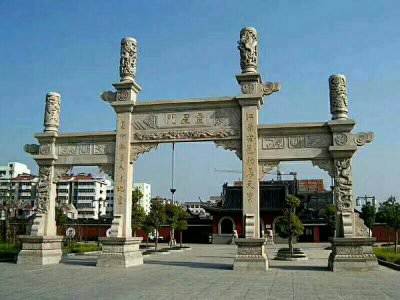 石雕欄桿、石拱橋、石欄桿