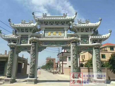 石雕欄桿、石拱橋、石欄桿