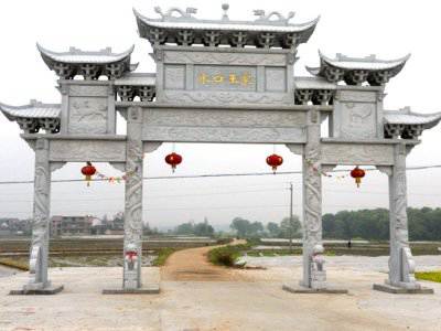 石雕欄桿、石拱橋、石欄桿