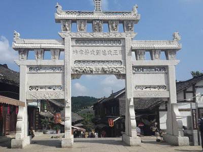 石雕欄桿、石拱橋、石欄桿