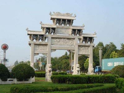 石雕欄桿、石拱橋、石欄桿