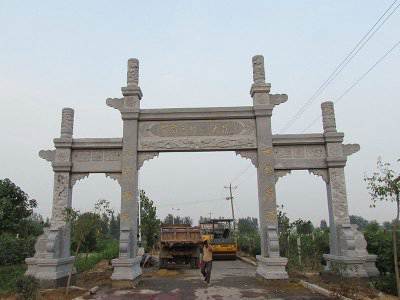 石雕欄桿、石拱橋、石欄桿