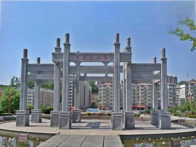 石雕欄桿、石拱橋、石欄桿