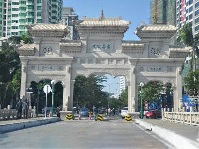 石雕欄桿、石拱橋、石欄桿