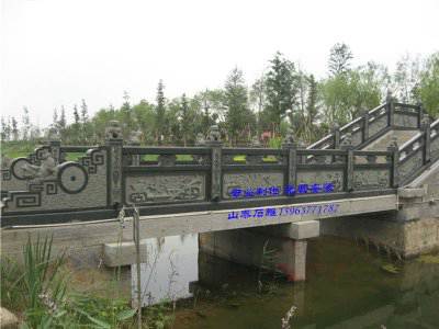 石雕欄桿、石拱橋、石欄桿
