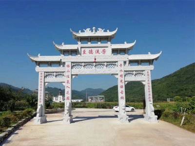 石雕欄桿、石拱橋、石欄桿