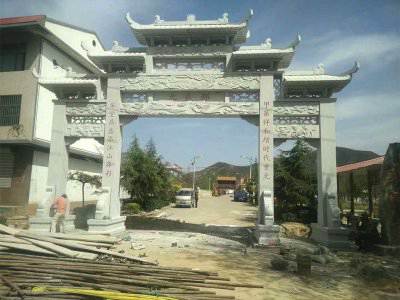 石雕欄桿、石拱橋、石欄桿