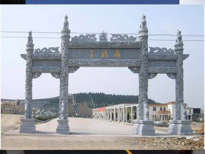 石雕欄桿、石拱橋、石欄桿