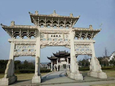 石雕欄桿、石拱橋、石欄桿