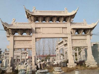 石雕欄桿、石拱橋、石欄桿