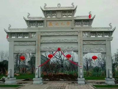 石雕欄桿、石拱橋、石欄桿