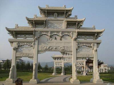 石雕欄桿、石拱橋、石欄桿