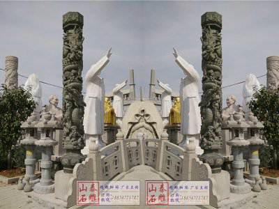 石雕欄桿、石拱橋、石欄桿