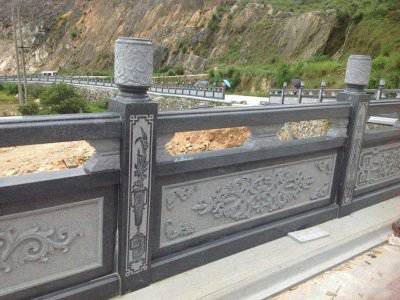 石雕欄桿、石拱橋、石欄桿