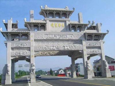 石雕欄桿、石拱橋、石欄桿