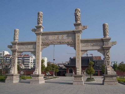 石雕欄桿、石拱橋、石欄桿