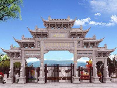 石雕欄桿、石拱橋、石欄桿