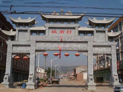 石雕欄桿、石拱橋、石欄桿