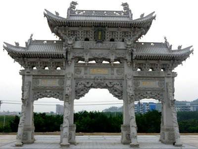 石雕欄桿、石拱橋、石欄桿