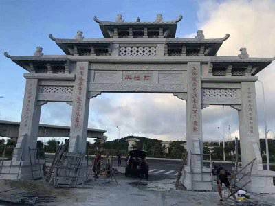 石雕欄桿、石拱橋、石欄桿