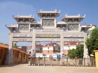 石雕欄桿、石拱橋、石欄桿