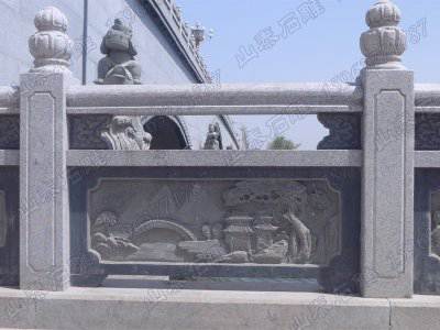 石雕欄桿、石拱橋、石欄桿