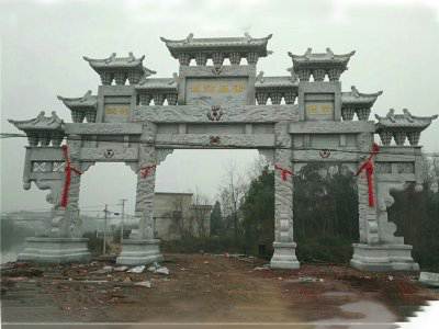 石雕欄桿、石拱橋、石欄桿