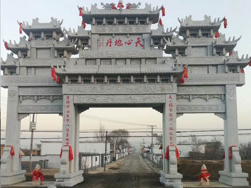 農村石牌坊尺寸