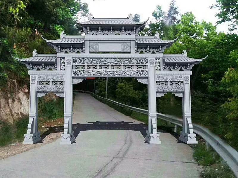 農村石牌坊設計