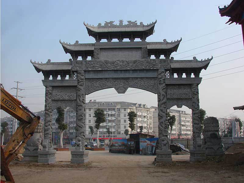 三門三樓青石牌樓價(jià)格