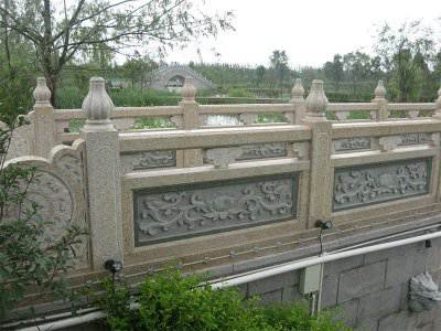 石雕欄桿、石拱橋、石欄桿