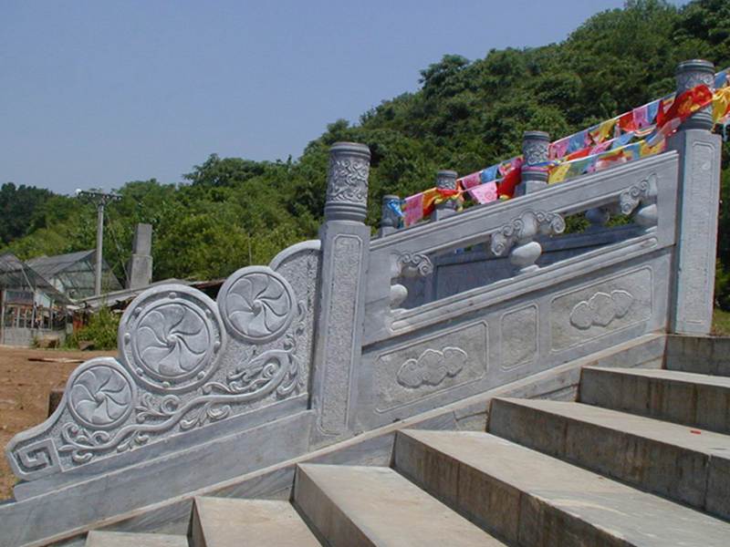 青石欄桿加工制作