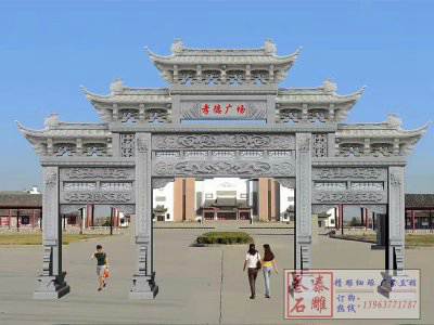 石雕欄桿、石拱橋、石欄桿