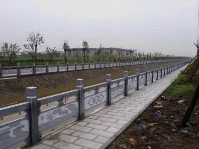 石雕欄桿、石拱橋、石欄桿