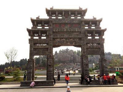 石雕欄桿、石拱橋、石欄桿