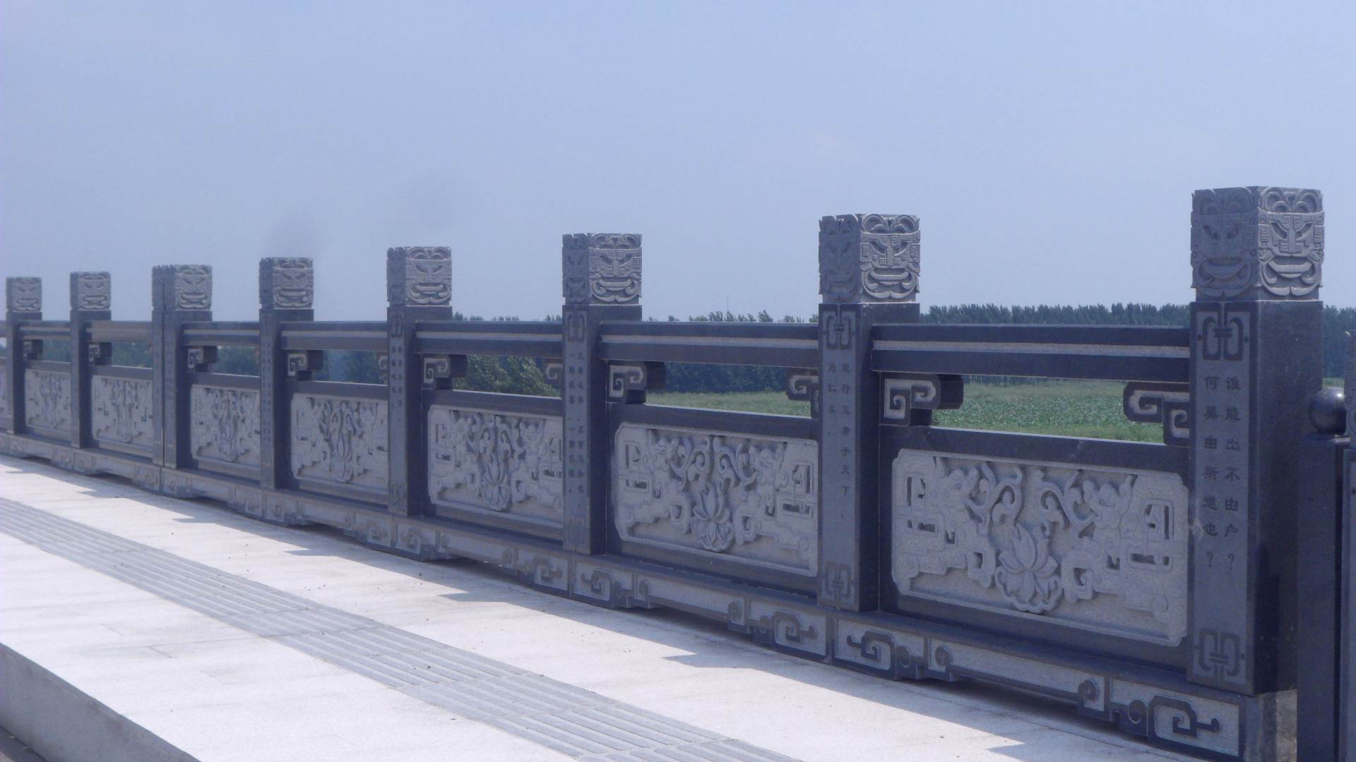 河道石護(hù)欄定制尺寸