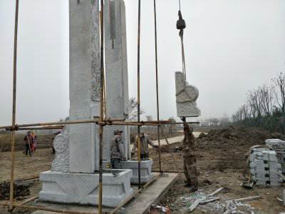 石雕欄桿、石拱橋、石欄桿