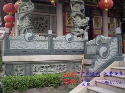 石雕欄桿、石拱橋、石欄桿