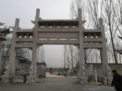 石雕欄桿、石拱橋、石欄桿