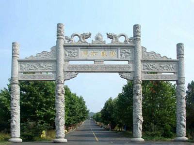 石雕欄桿、石拱橋、石欄桿