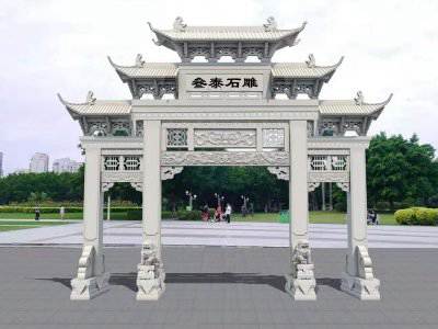 石雕欄桿、石拱橋、石欄桿