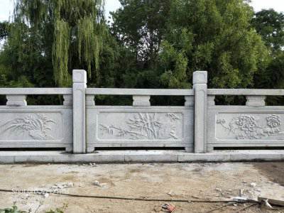 石雕欄桿、石拱橋、石欄桿