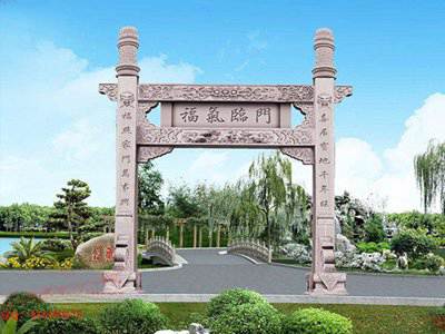 石雕欄桿、石拱橋、石欄桿