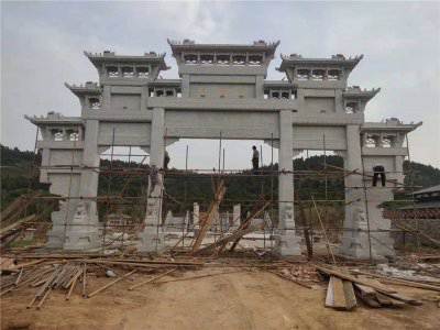 石雕欄桿、石拱橋、石欄桿