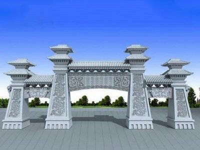 石雕欄桿、石拱橋、石欄桿