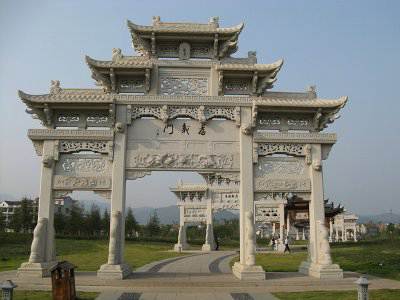 石雕欄桿、石拱橋、石欄桿