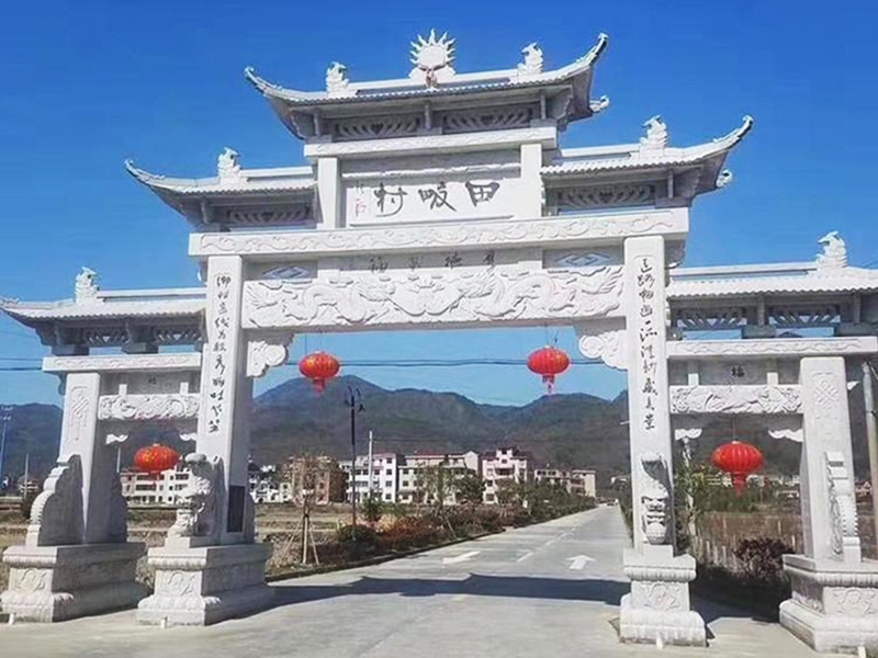 石雕欄桿、石拱橋、石欄桿