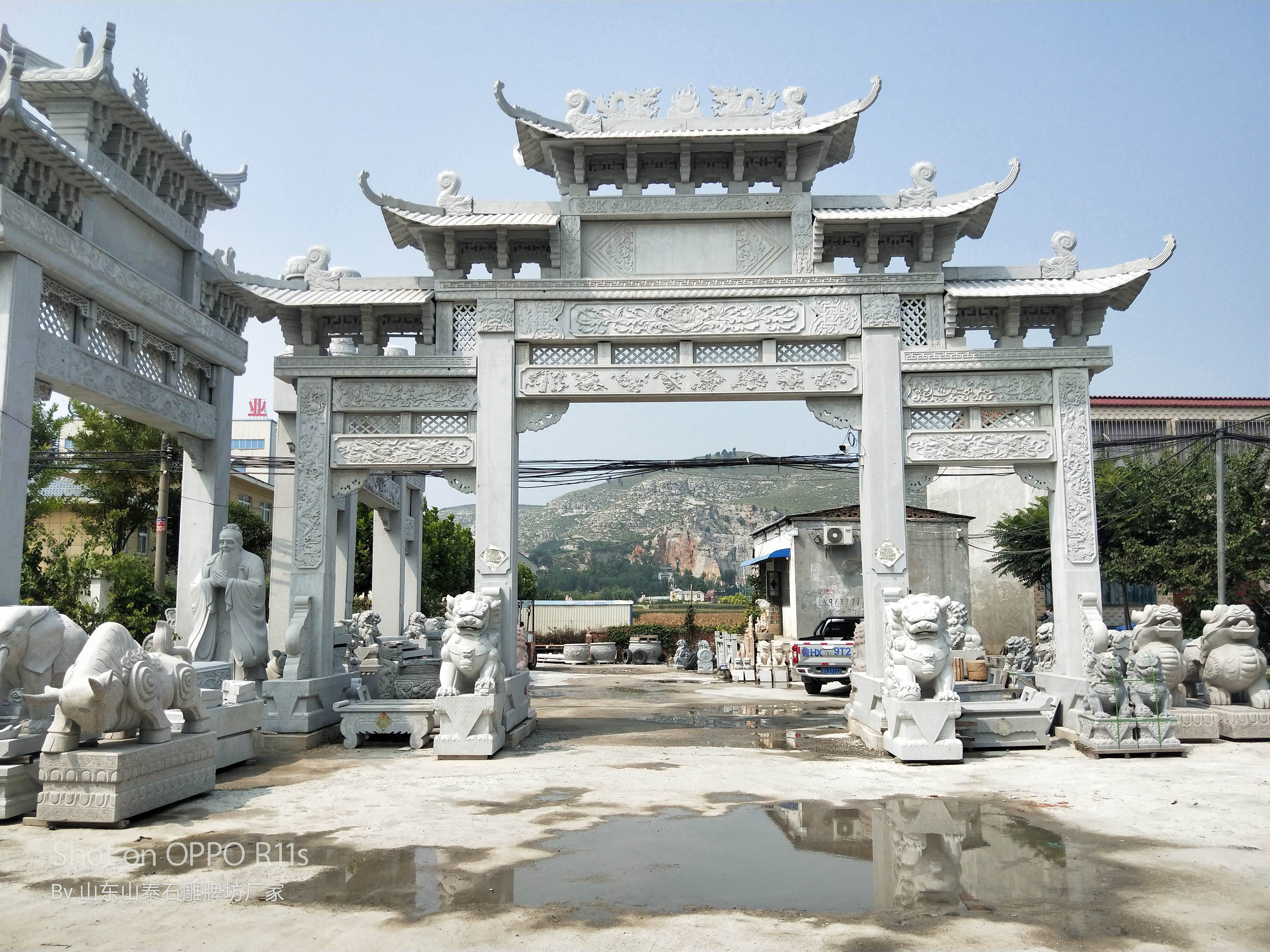 山東嘉祥山泰石雕牌坊廠(chǎng)家